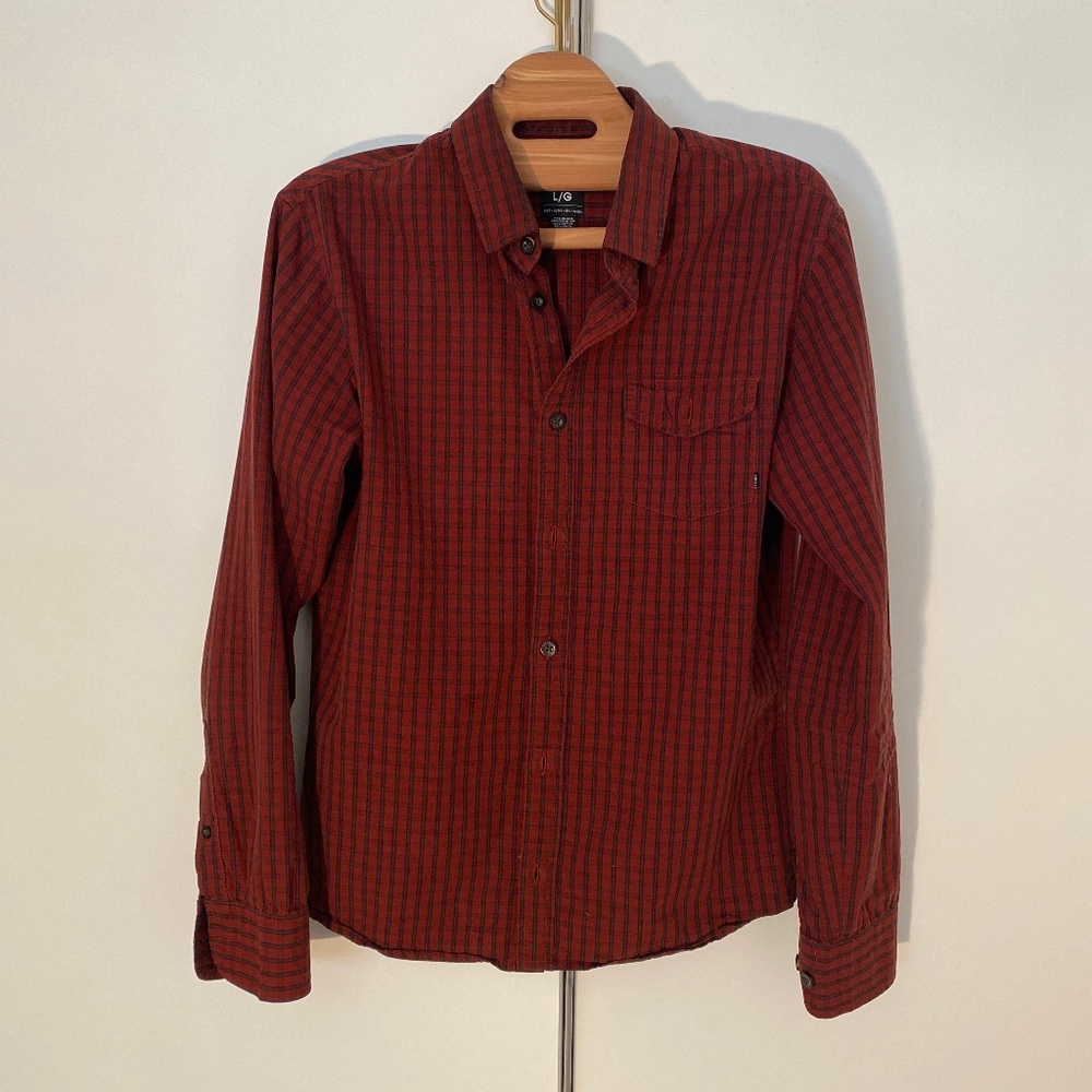 Red flannel shirt by ELEMENT